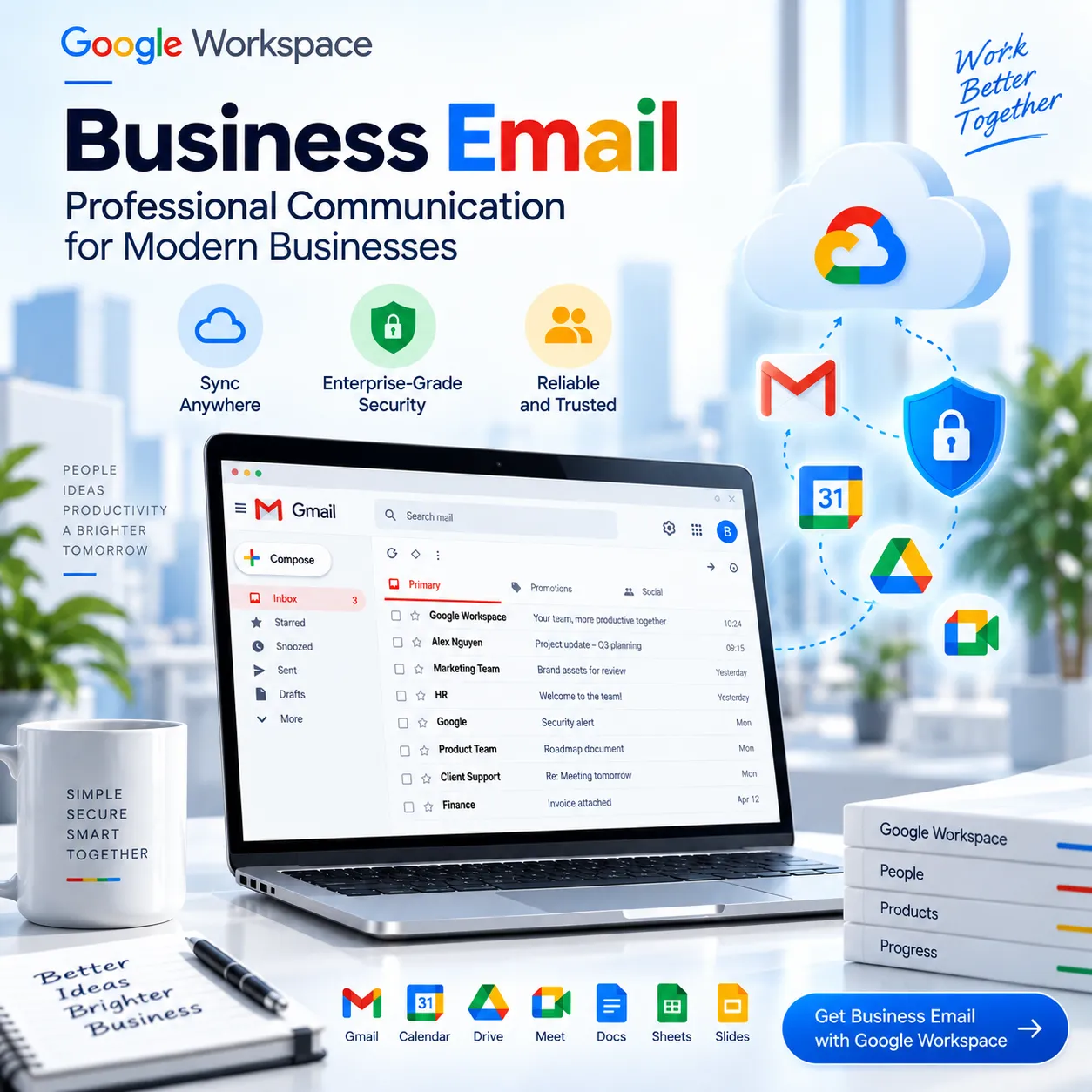 Email Doanh Nghiệp Chất Lượng Cao