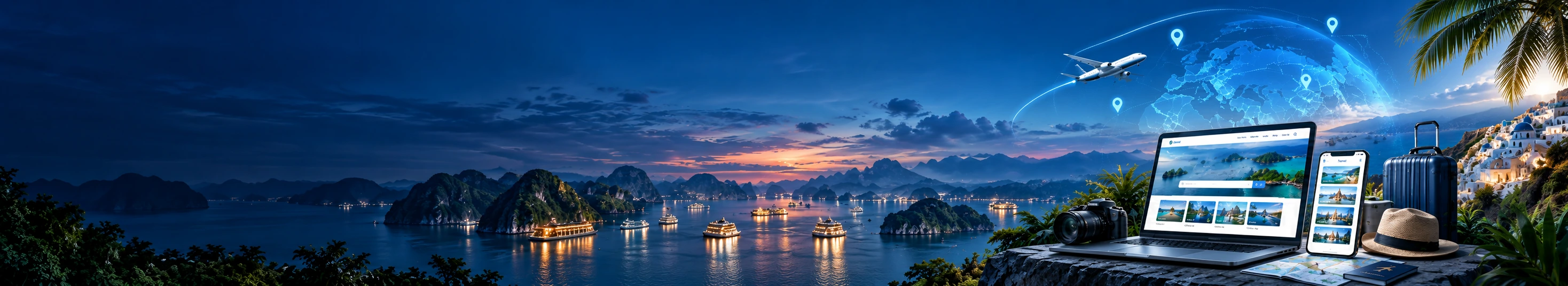 Website Tour du lịch & lữ hành
