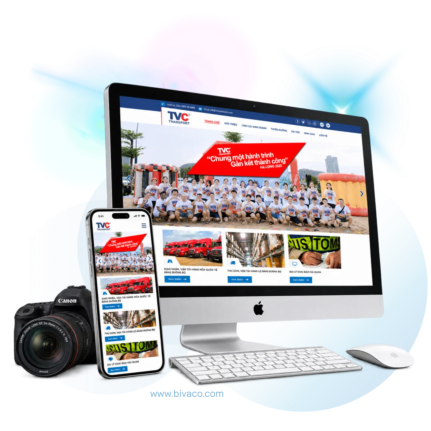 Chức năng website ngành Logistics