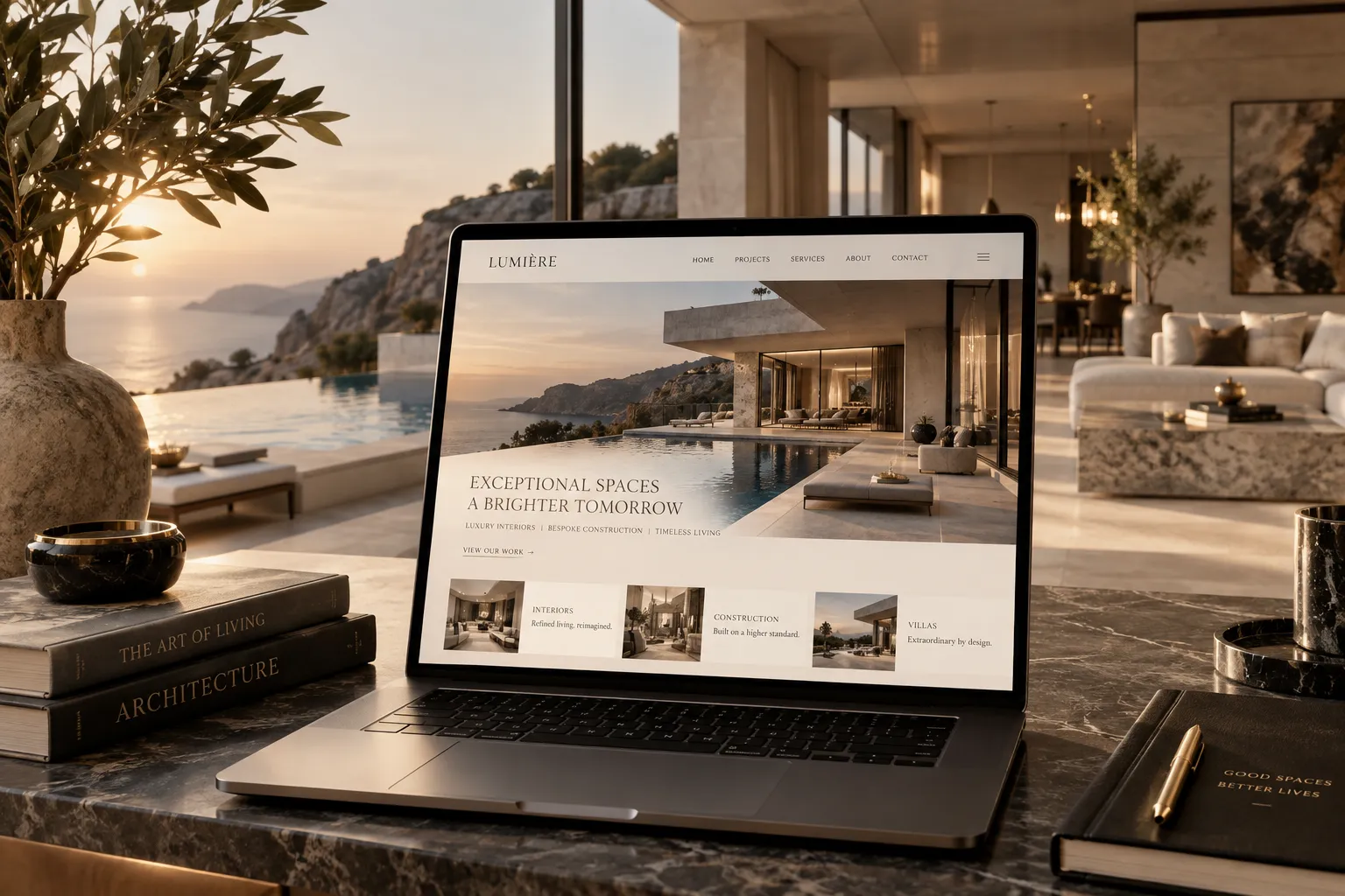 Giao diện Luxury