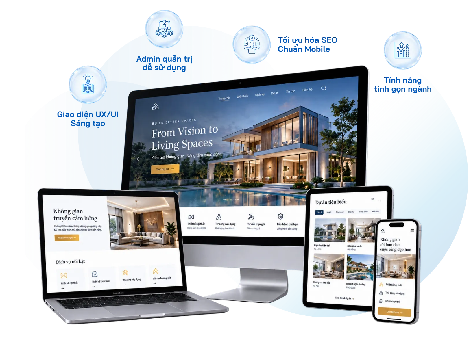 Thiết kế website đặc thù ngành